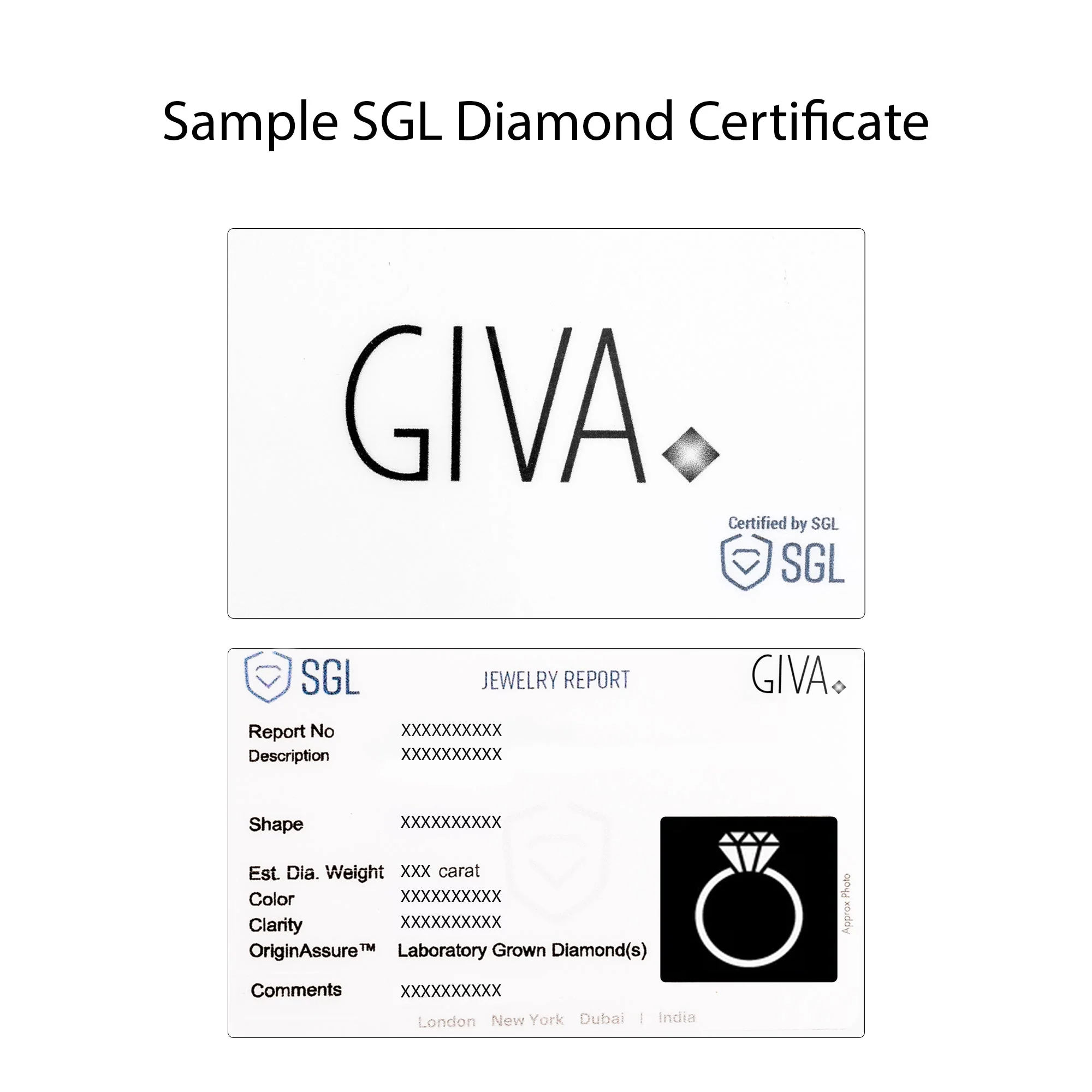 Gold Glam Lab Grown Diamond Stud Earrings - Image 7