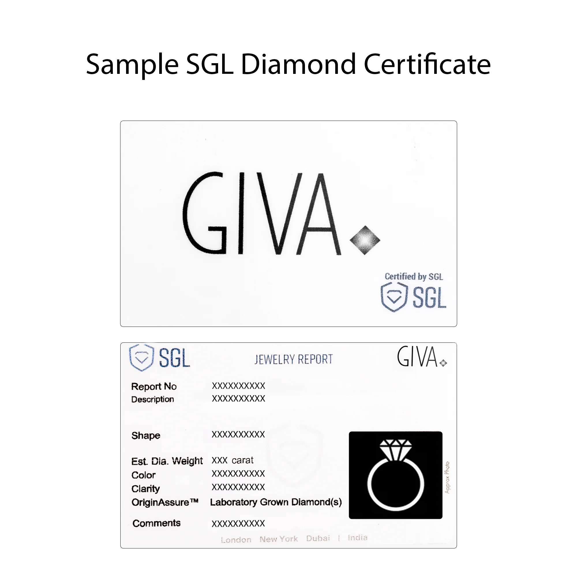 Rose Gold Globule Diamond Pendant - Image 7